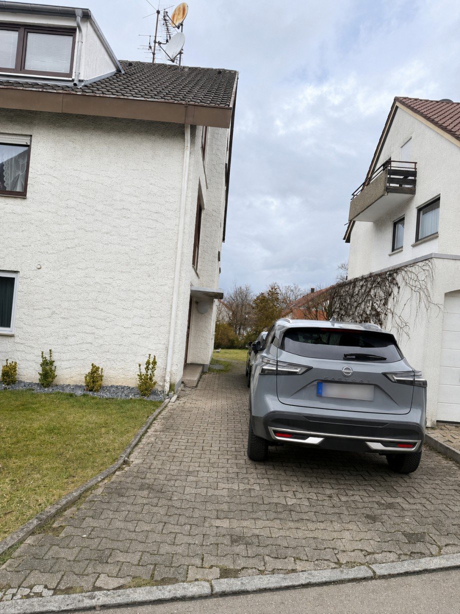 Einfahrt Etagenwohnung Wendlingen