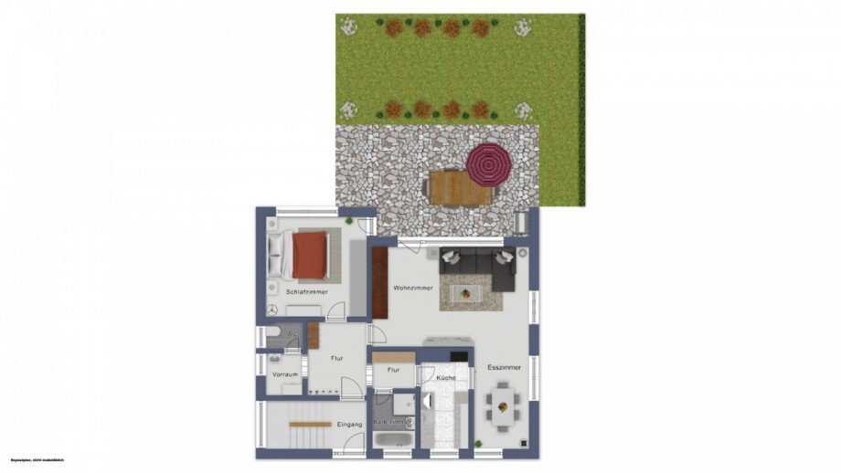 1. EG Zweifamilienhaus Leutenbach- Nellmersbach