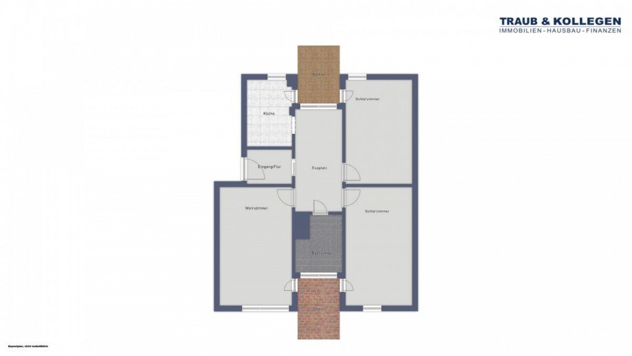 Grundriss_ Erdgeschosswohnung Waiblingen