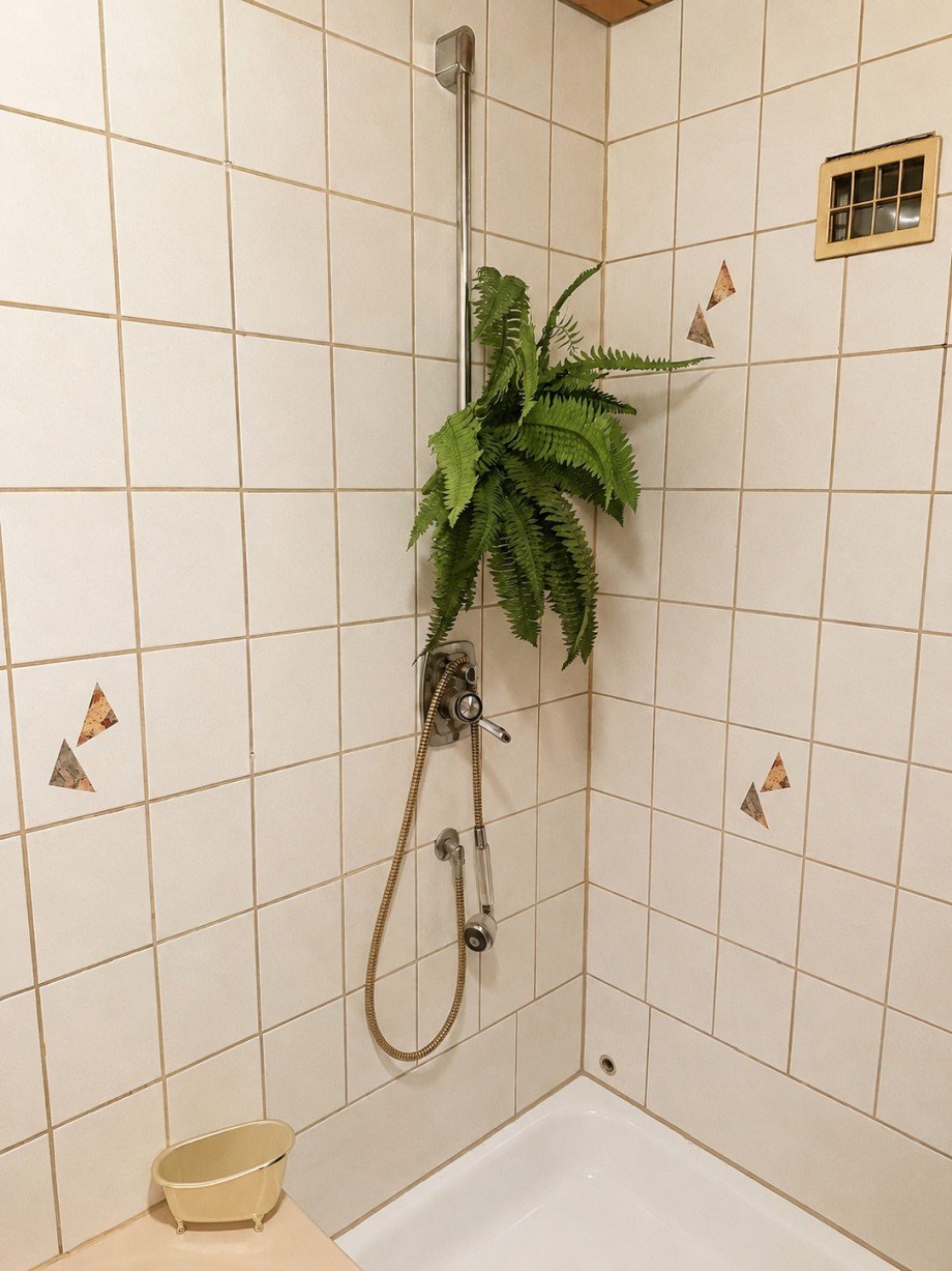 Bad Dusche innenliegend bearbeitet Etagenwohnung Wendlingen