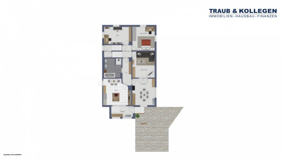 Grundriss EG Haus Pfaffenhofen