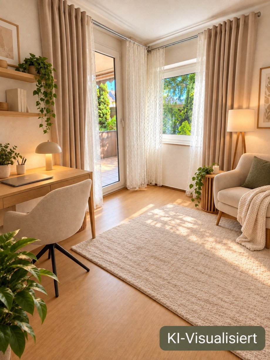 Zimmer 1 KI-generiert Erdgeschosswohnung Waiblingen