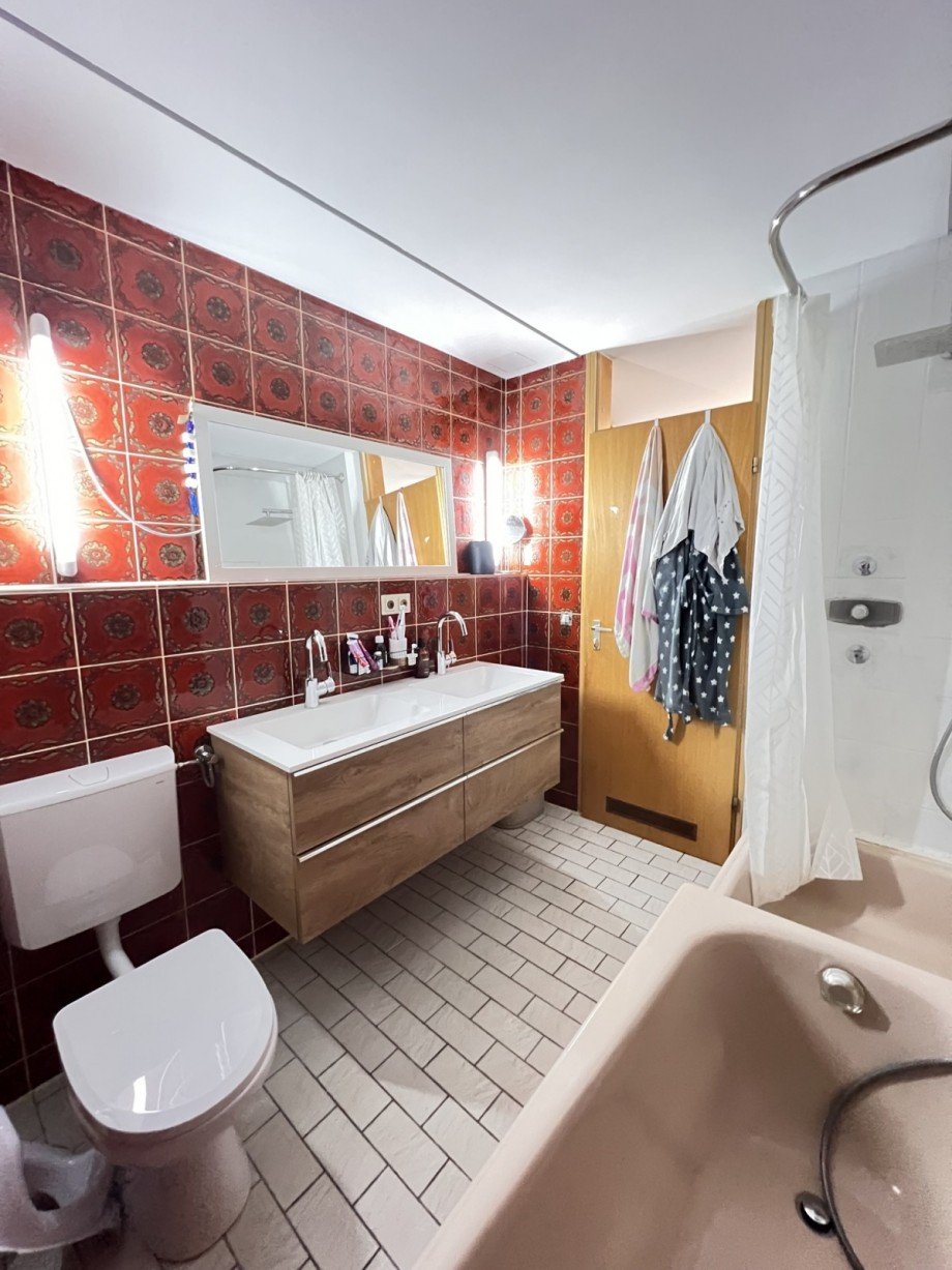 Badezimmer Reihenmittelhaus Korb