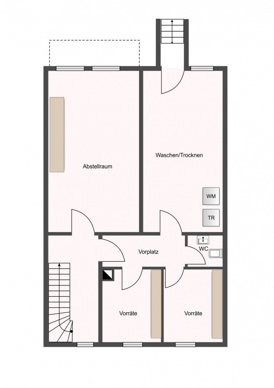UG Dachgeschosswohnung Neckarrems