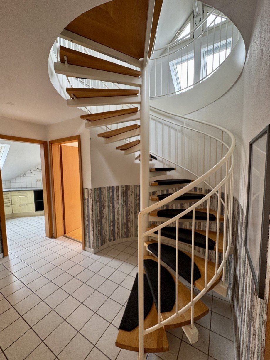 Wendeltreppe Maisonettewohnung Remshalden-Grunbach