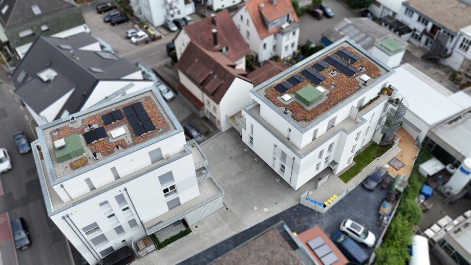 Drohnenaufnahme Etagenwohnung Winnenden